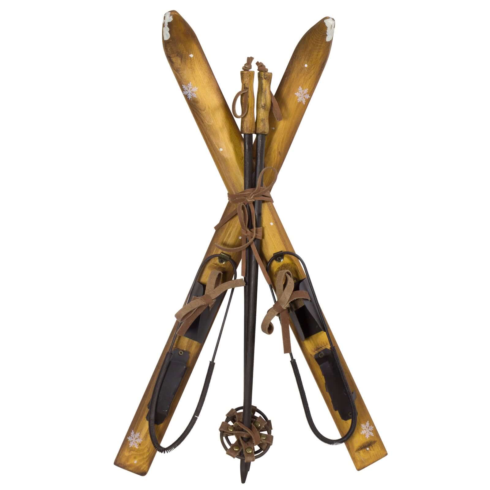 XL Deko Ski und Stöcke 50cm