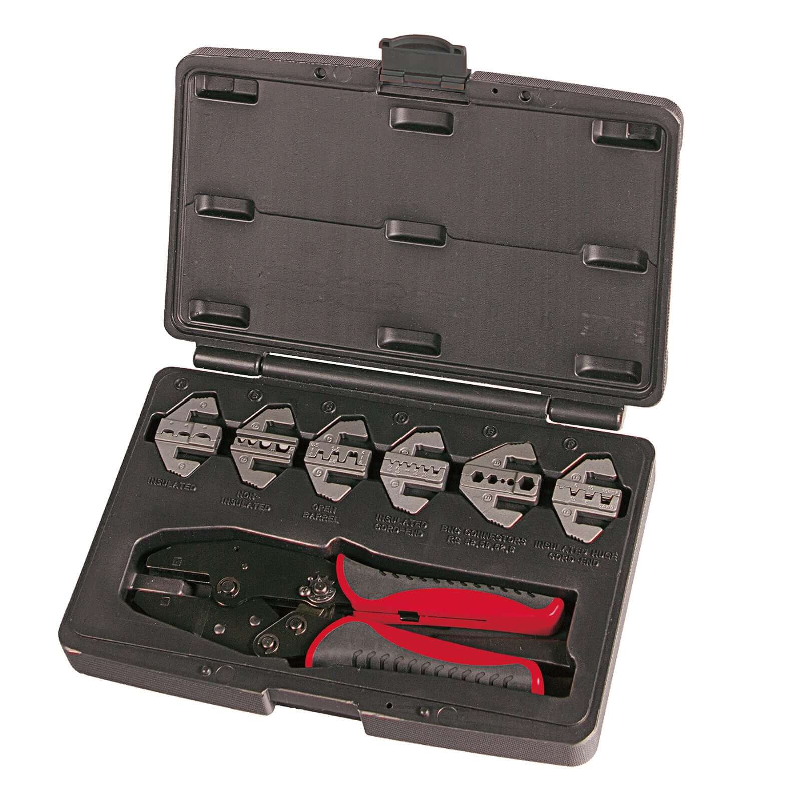 Crimpzangensatz 7-tlg mit Ratschenfunktion GAMBIT