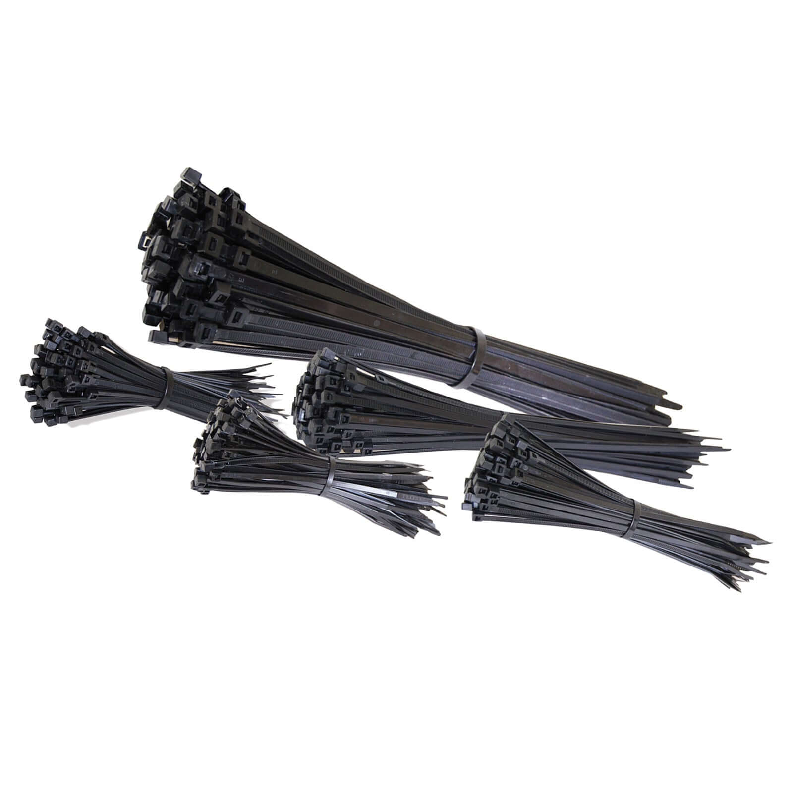500er Set Kabelbinder schwarz