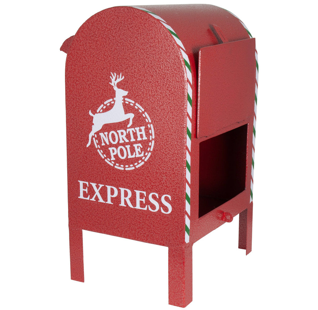 Weihnachtlicher Deko Briefkasten 34cm aus Metall