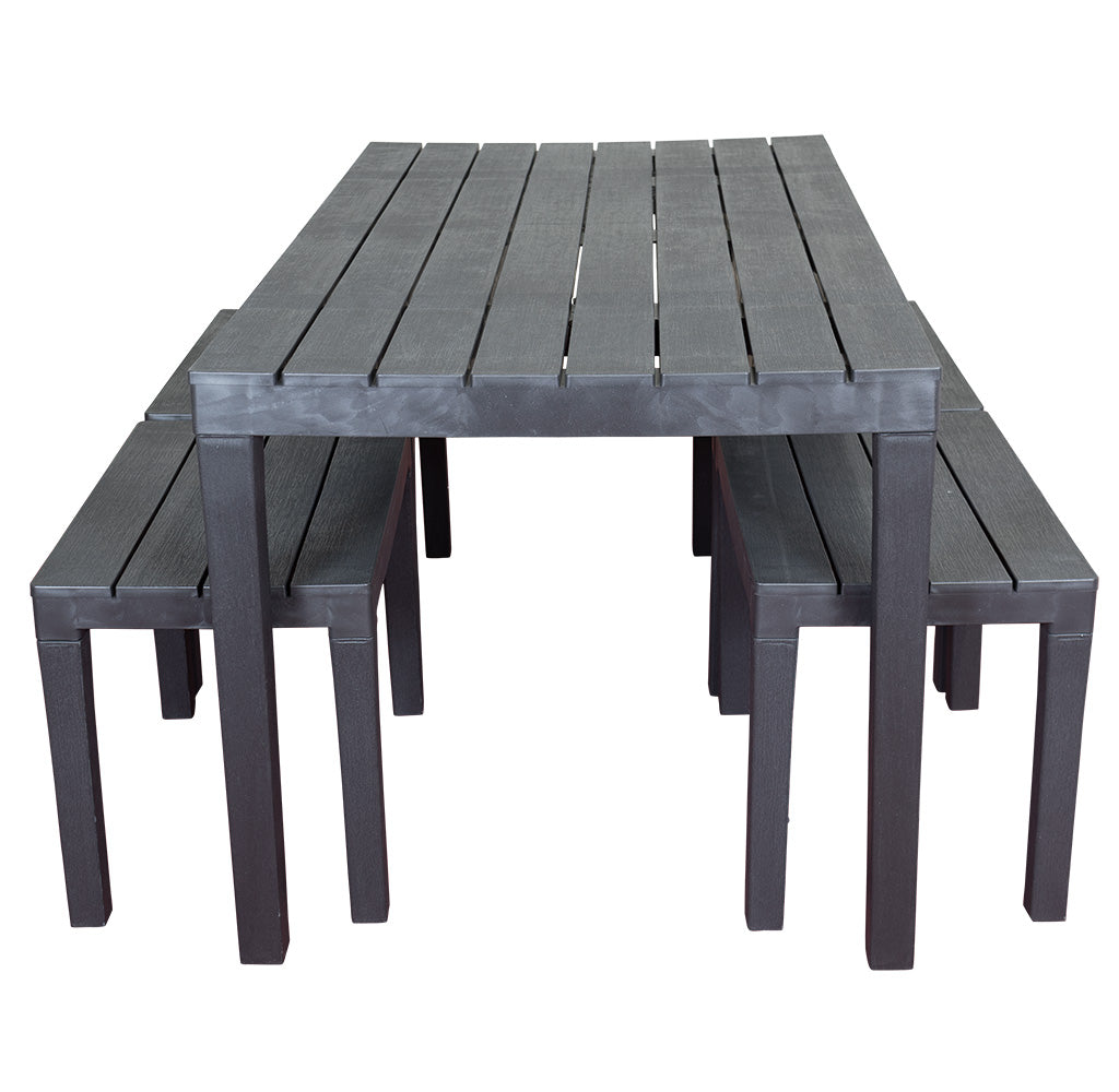 Gartenmöbel-Set 5-teilig Sitzgruppe – Wetterfest & Robust – Trendyshop365