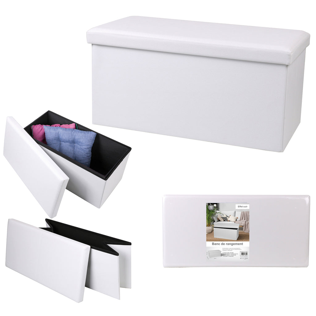 Sitzbank faltbare Aufbewahrungsbox 110l