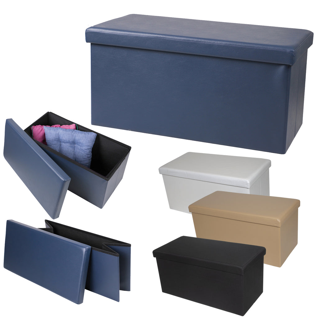 Sitzbank faltbare Aufbewahrungsbox 110l
