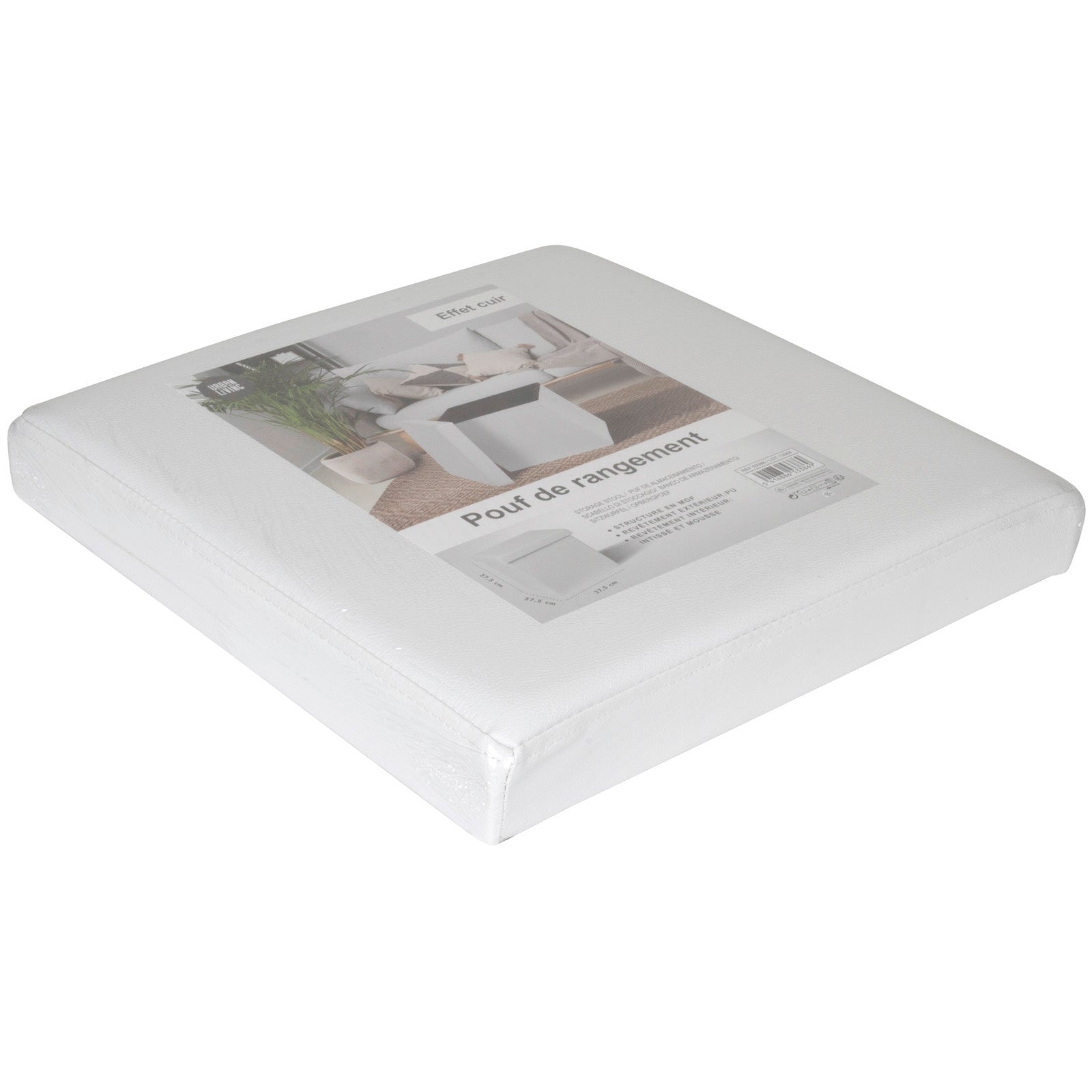 Sitzhocker faltbare Aufbewahrungsbox 50l