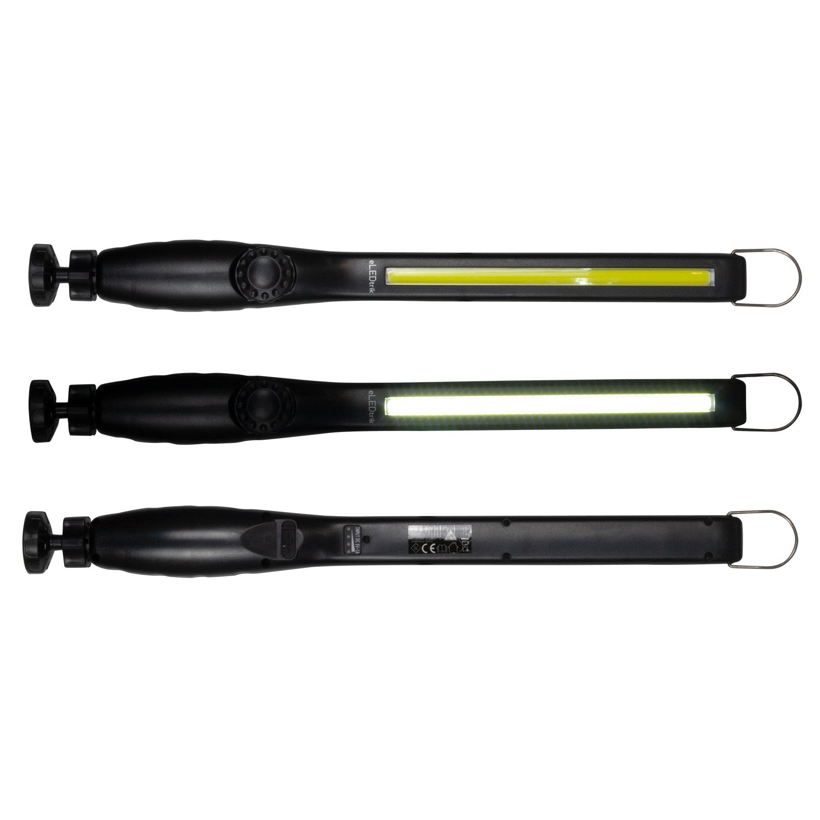 LED-Akku-Arbeitsleuchte 38cm variabler Magnetfuß