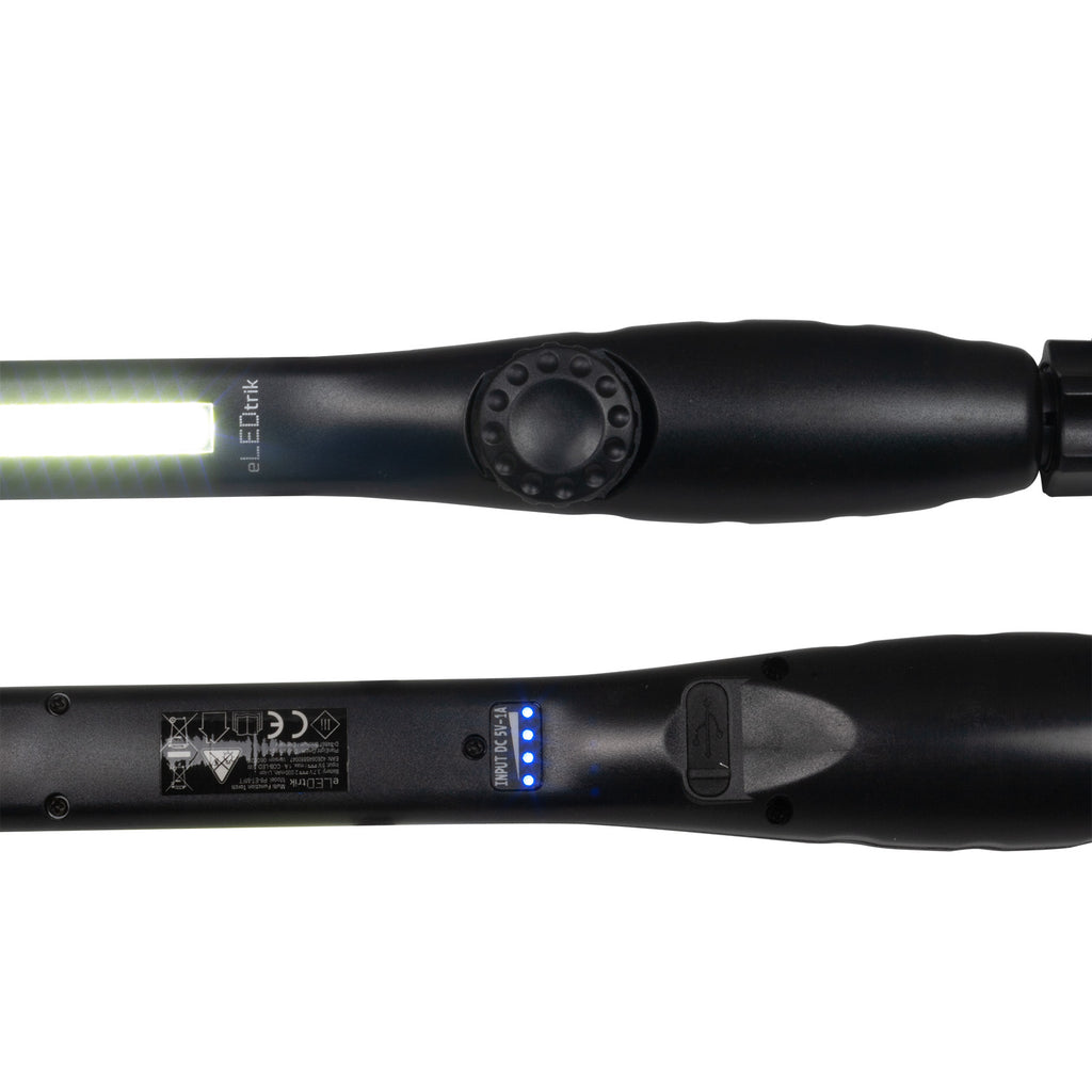 LED-Akku-Arbeitsleuchte 38cm variabler Magnetfuß