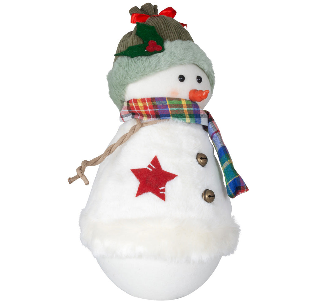 Schneemann 38cm stehend, Pärchen, 2 Stück