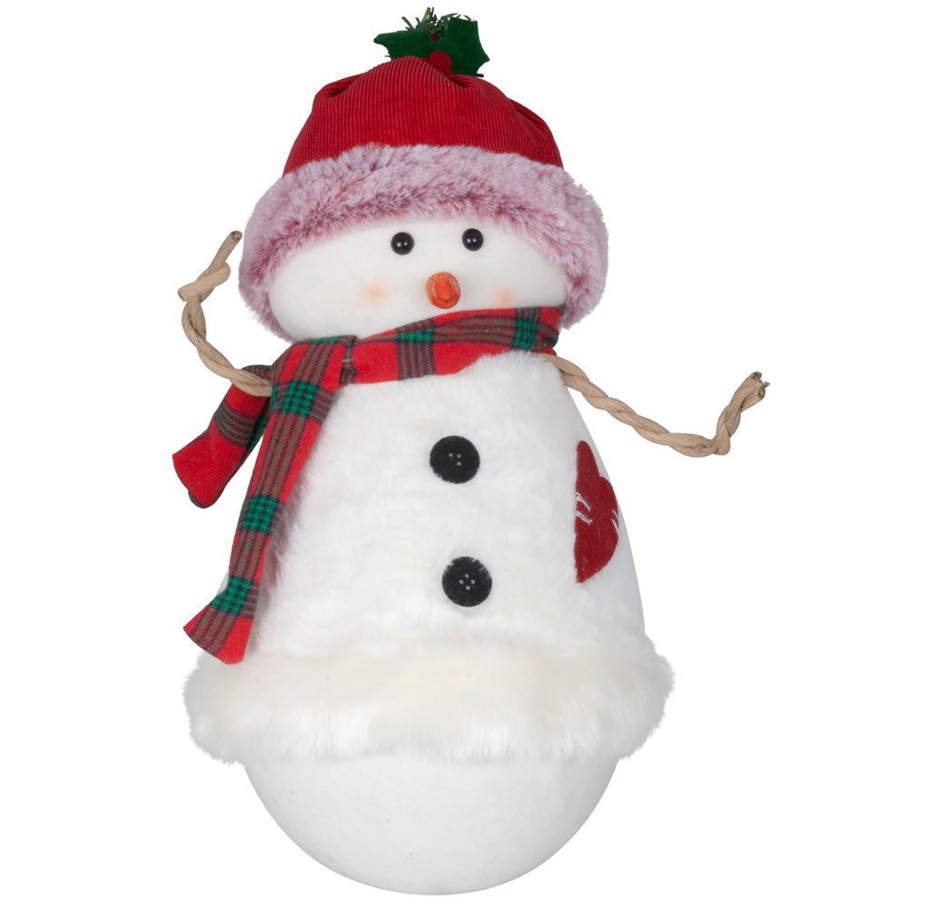 Schneemann 38cm stehend, Pärchen, 2 Stück