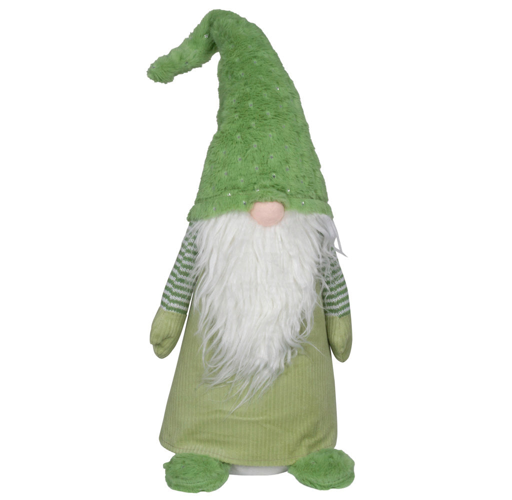 Wichtel mit LED 45cm stehend, Pärchen, 2 Stück