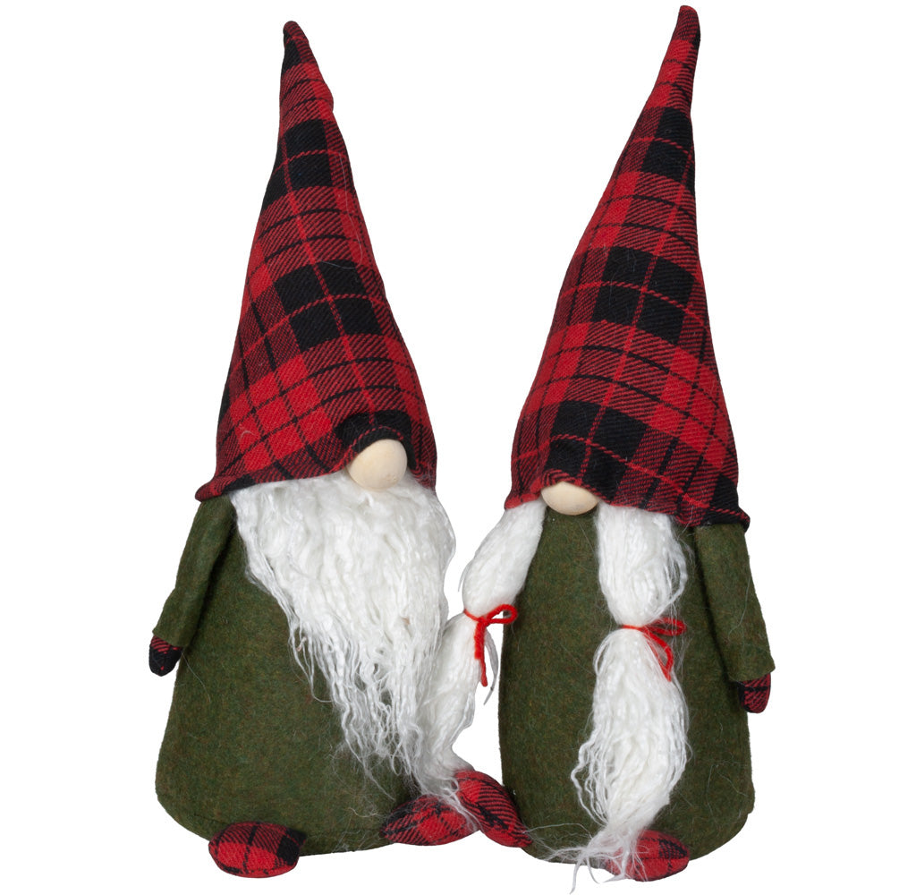 Wichtel 22cm sitzend, Pärchen, 2 Stück