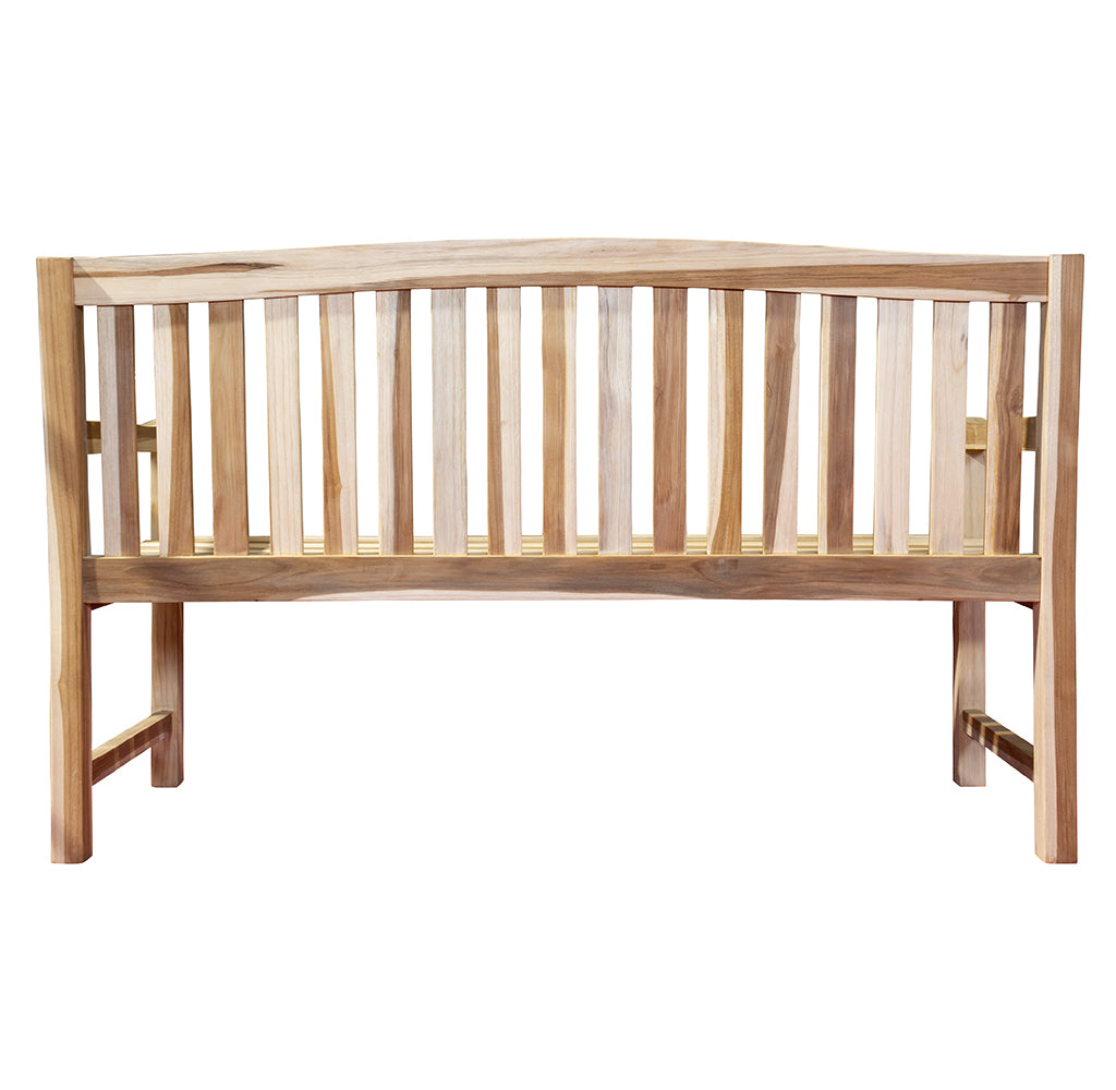 Teak Gartenbank Crown 150cm 3-Sitzer