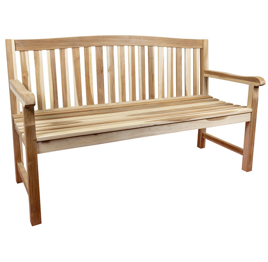 Teak Gartenbank Crown 150cm 3-Sitzer