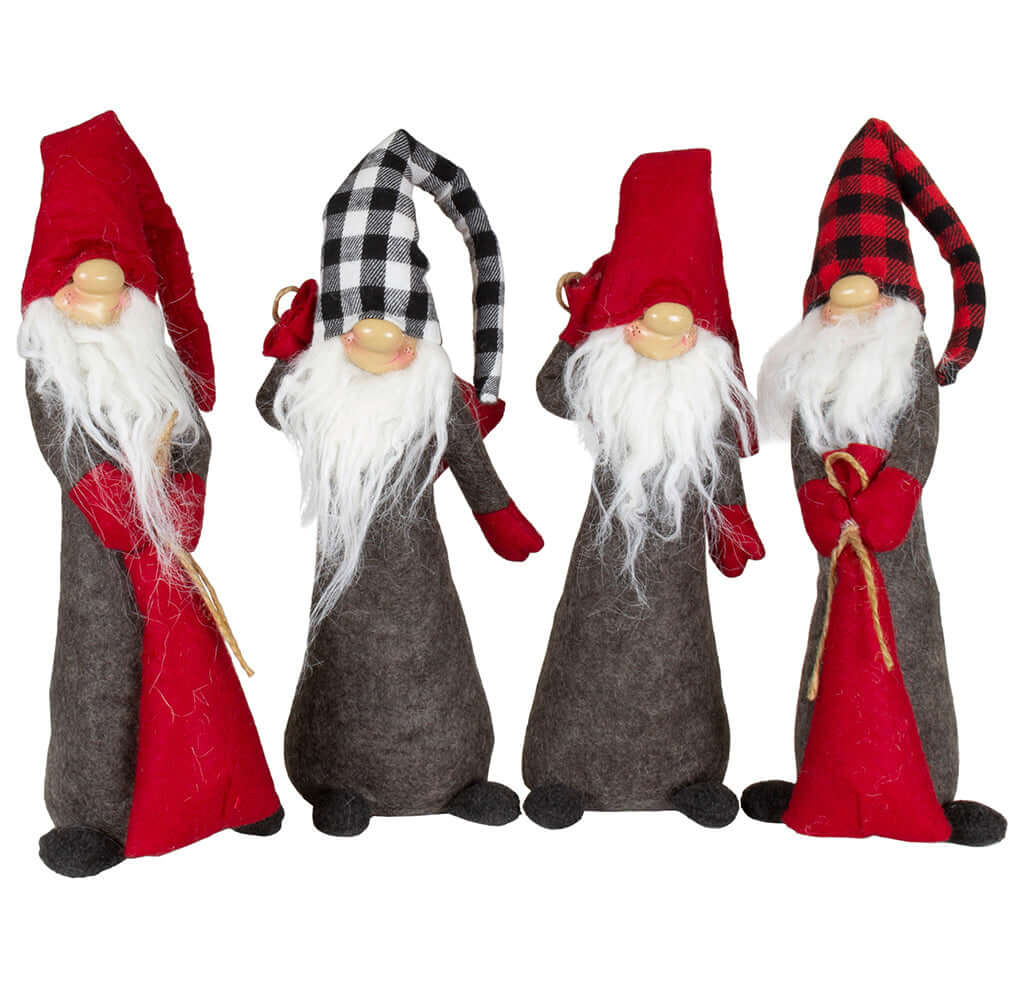 Wichtel 30cm (44cm) stehend, 4er-Set