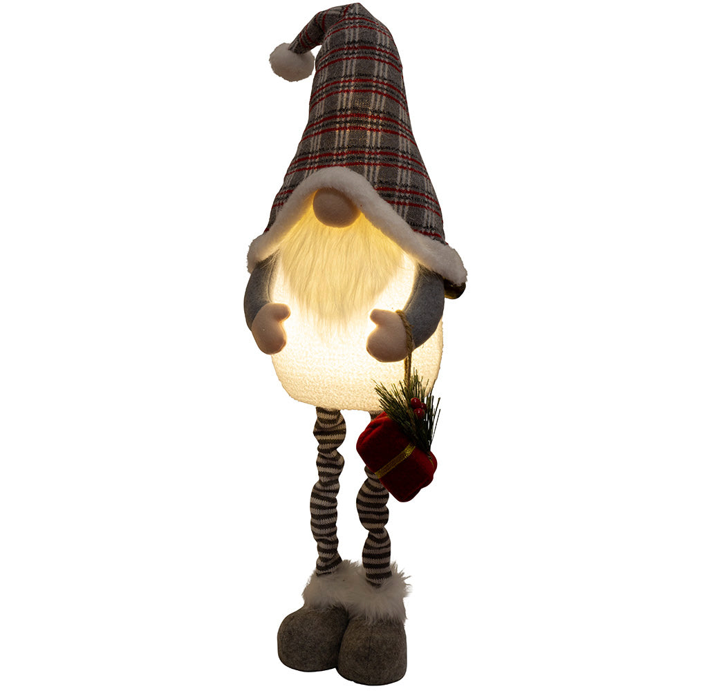 Wichtel mit LED ausziehbar 55-70cm (70-85cm) 2 Stück