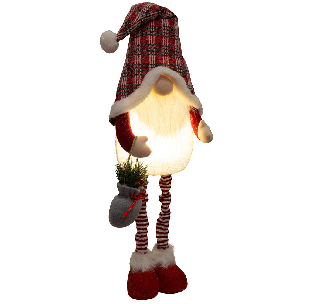 Wichtel mit LED ausziehbar 55-70cm (70-85cm) 2 Stück