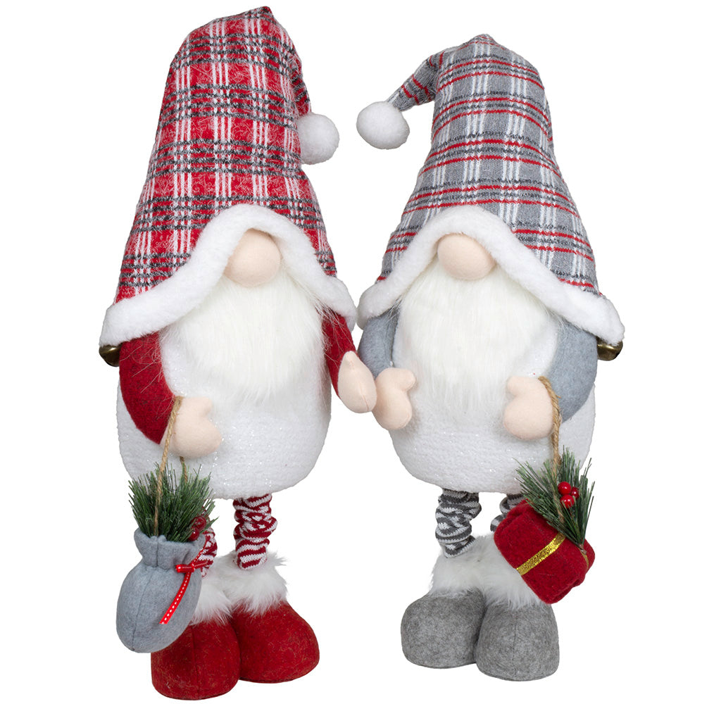 Wichtel mit LED ausziehbar 55-70cm (70-85cm) 2 Stück