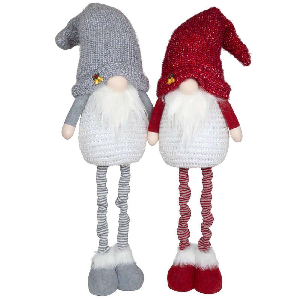 Wichtel mit LED ausziehbar 60-85cm (75-100cm) 2 Stück