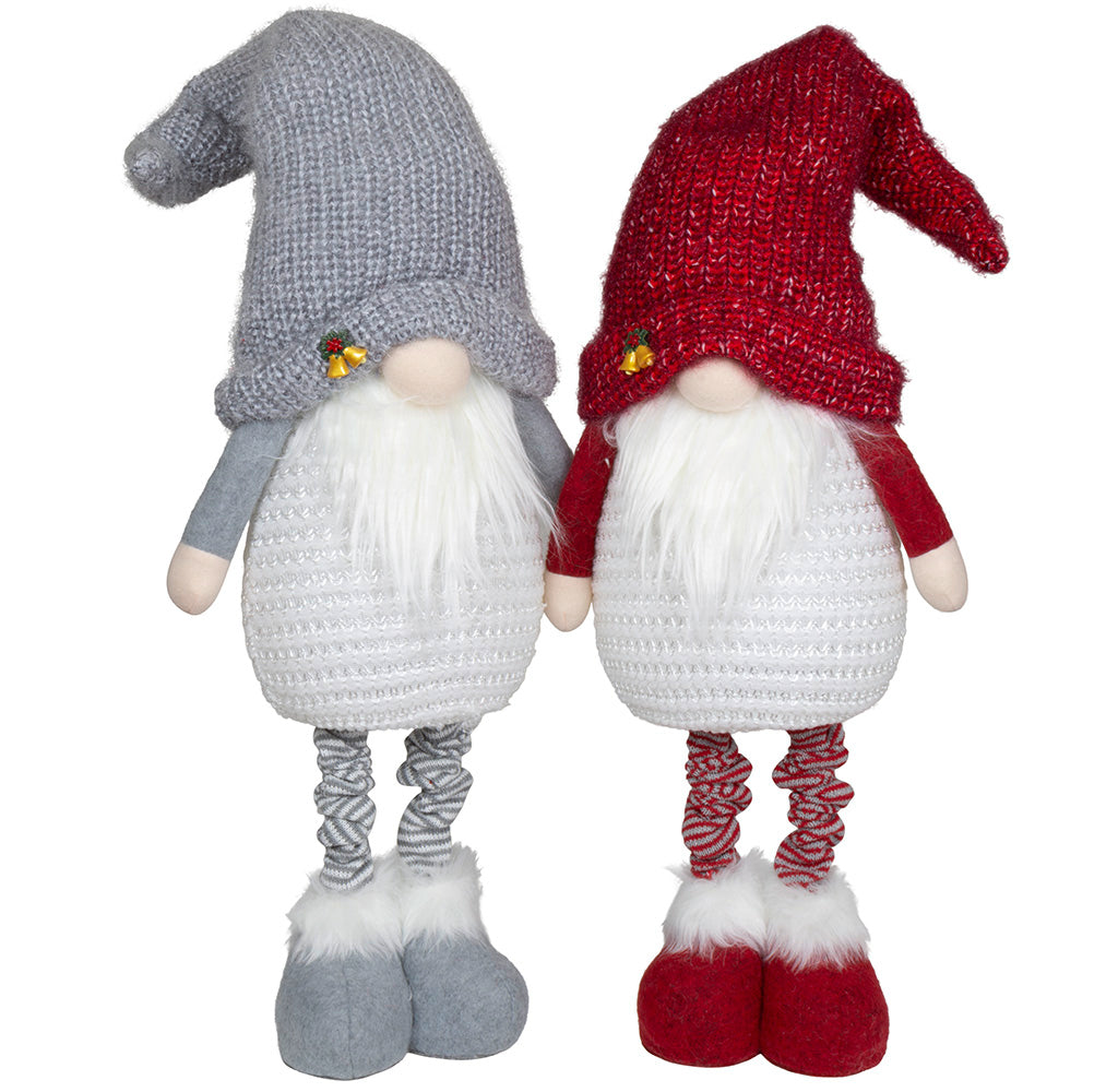 Wichtel mit LED ausziehbar 60-85cm (75-100cm) 2 Stück