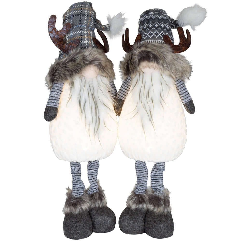 Wichtel mit LED ausziehbar 60-90cm (80-110cm) 2 Stück