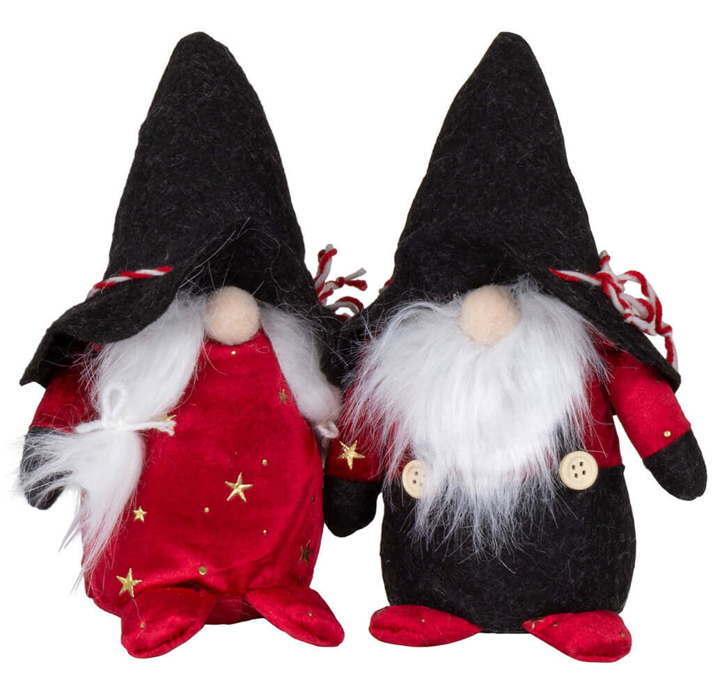 Wichtel 20cm sitzend, Pärchen, 2 Stück