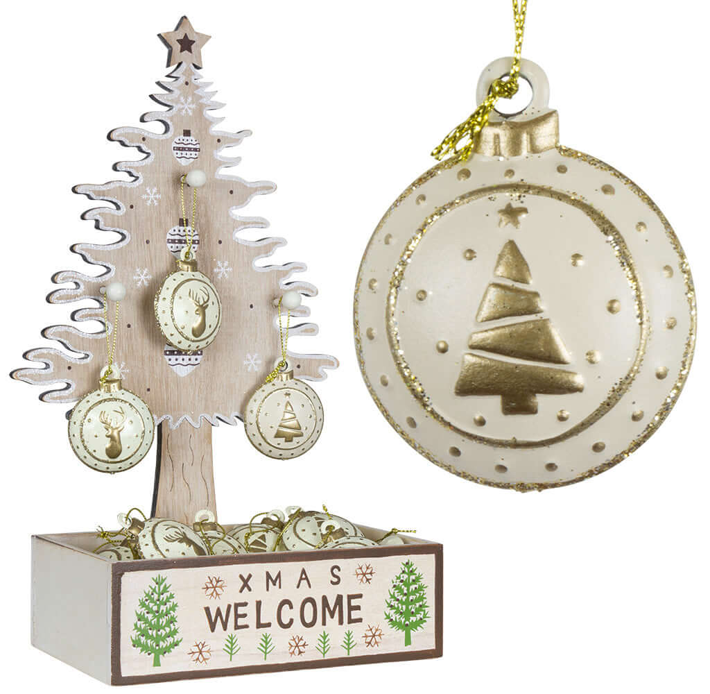 Baumschmuck 25-teilig - Kugel 6cm