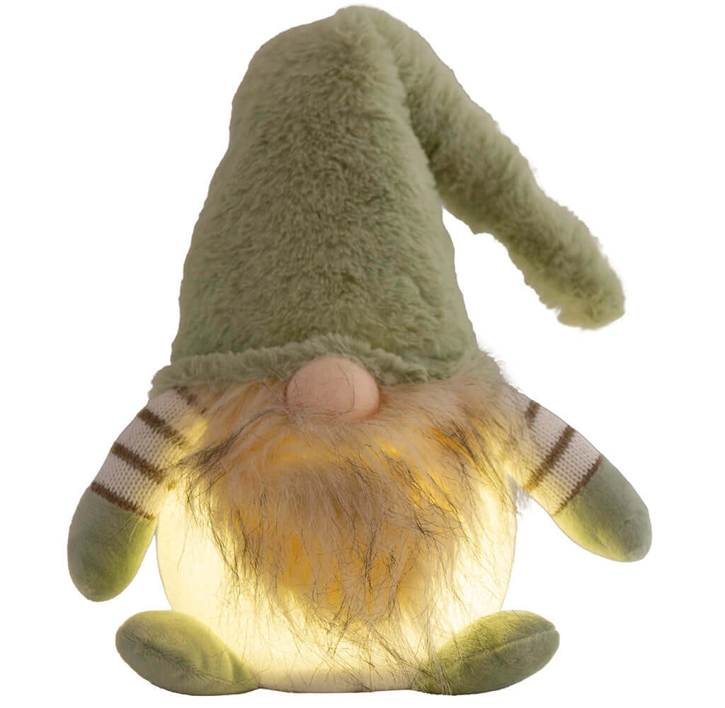 Wichtel mit LED 25cm (43cm) sitzend