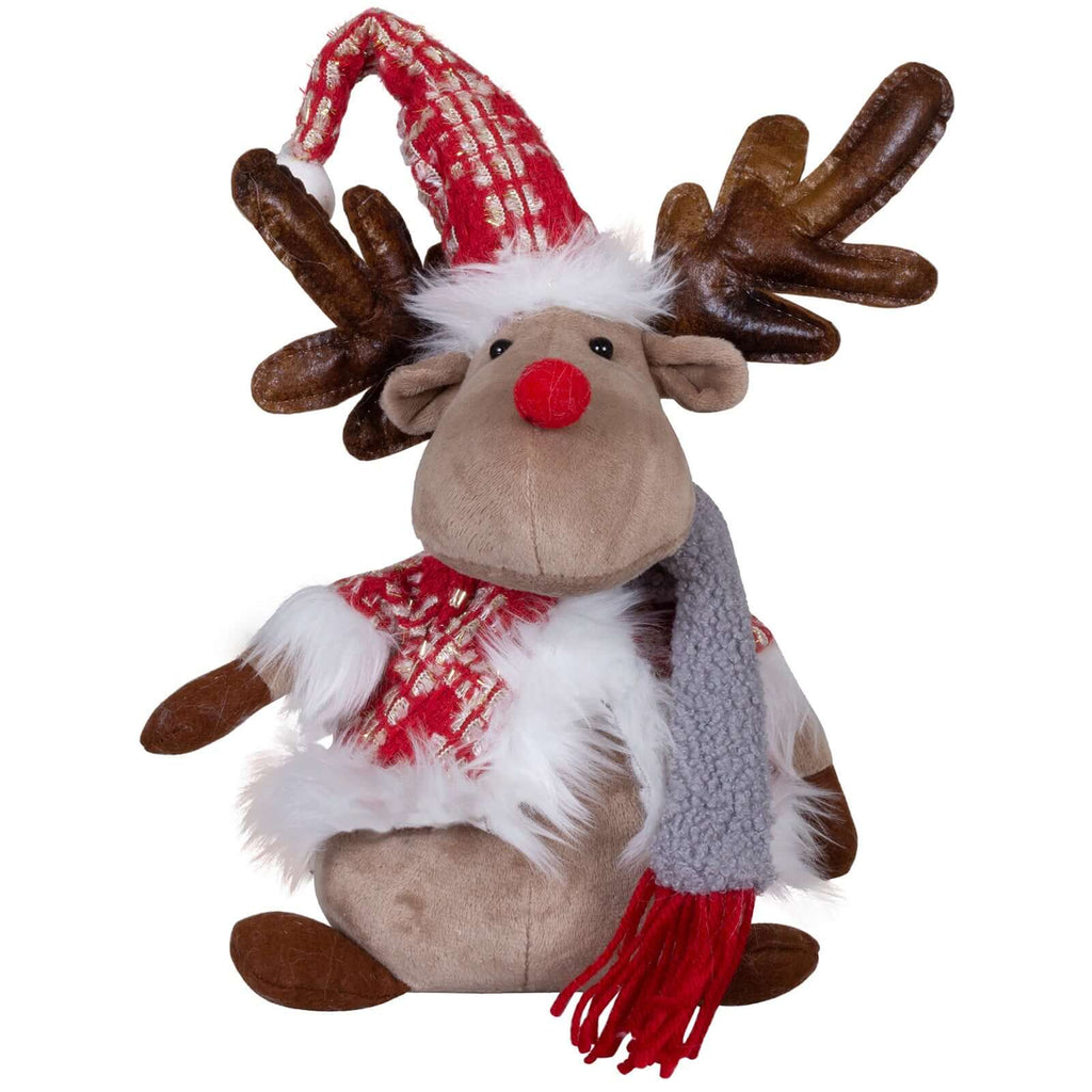 Elch 30cm (40cm) sitzend, 2 Stück