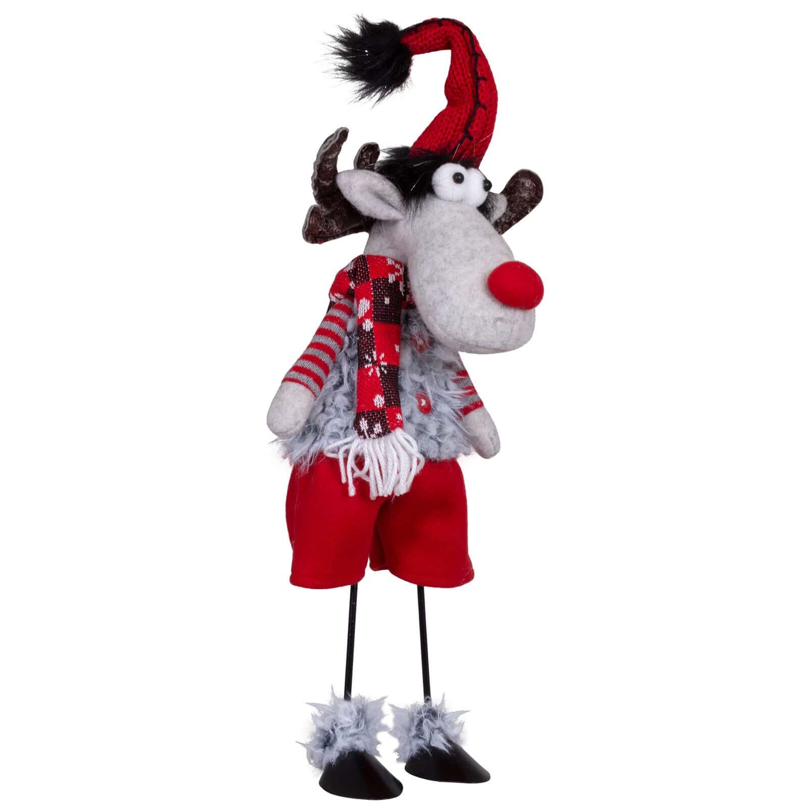 Elch 45cm (55cm) Wackelelch, Pärchen, 2 Stück