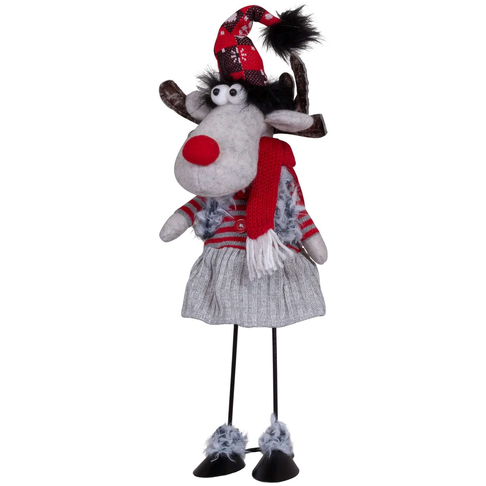 Elch 45cm (55cm) Wackelelch, Pärchen, 2 Stück