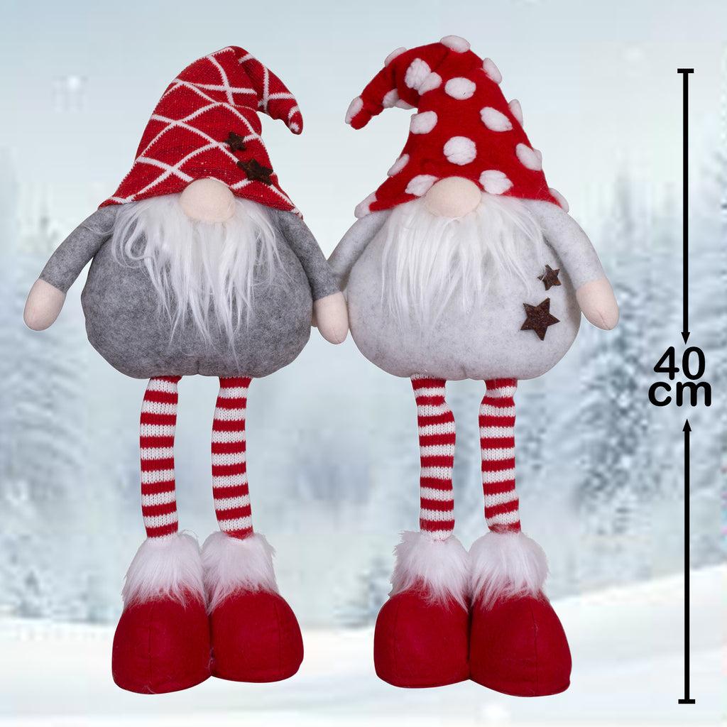 Wichtel 40cm (54cm) stehend, 2 Stück