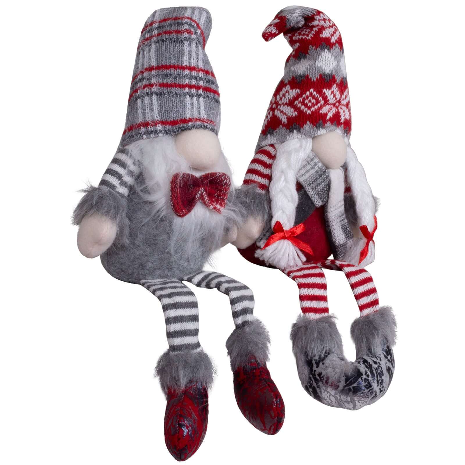 Wichtel 18cm (39cm) Kantenhocker, 2 Stück