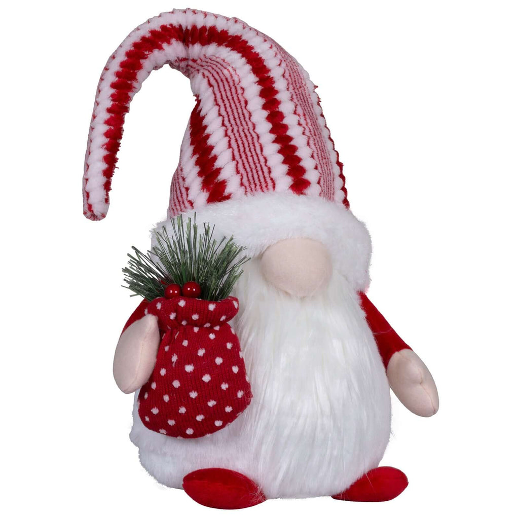 Wichtel mit LED 32cm (58cm) sitzend, 2 Stück