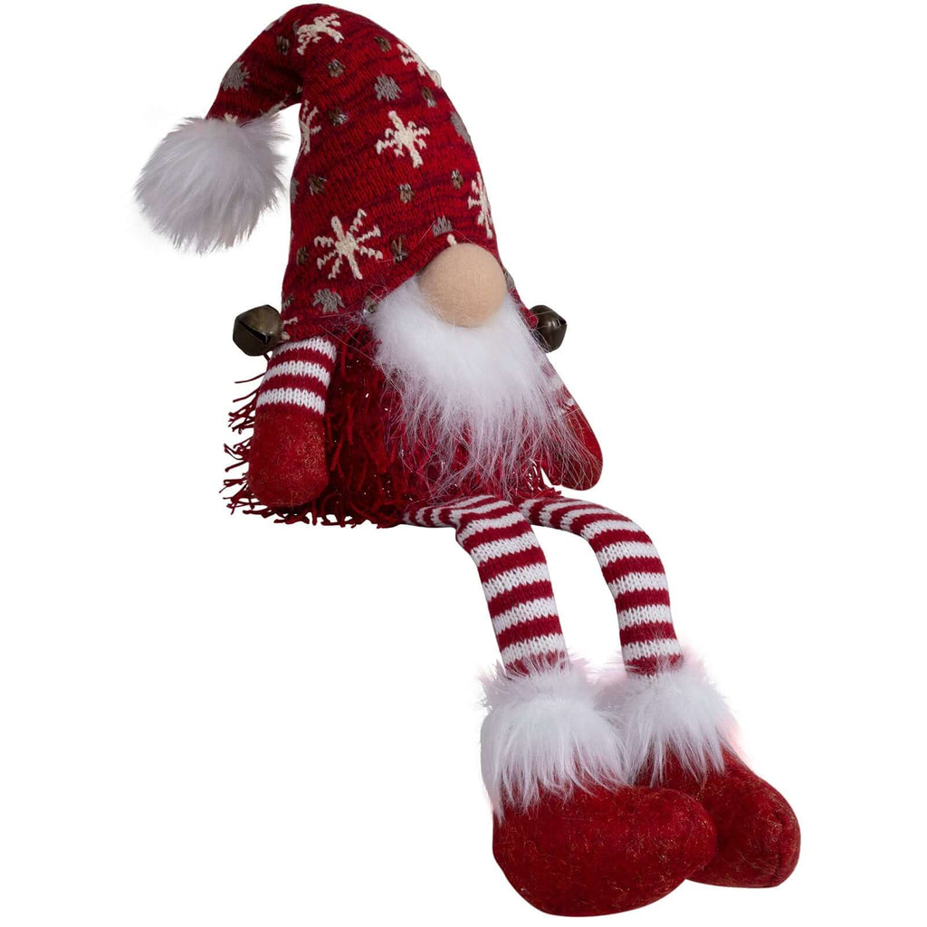 Wichtel mit LED 17cm (50cm) Kantenhocker, 2 Stück