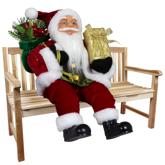 Weihnachtsmann 45cm Thoralf Kantenhocker