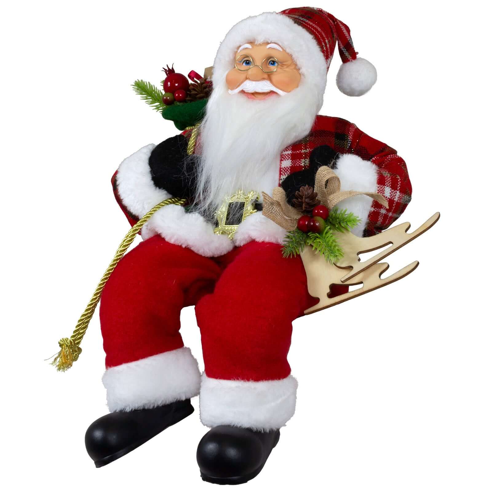 Weihnachtsmann 45cm Rasmus Kantenhocker