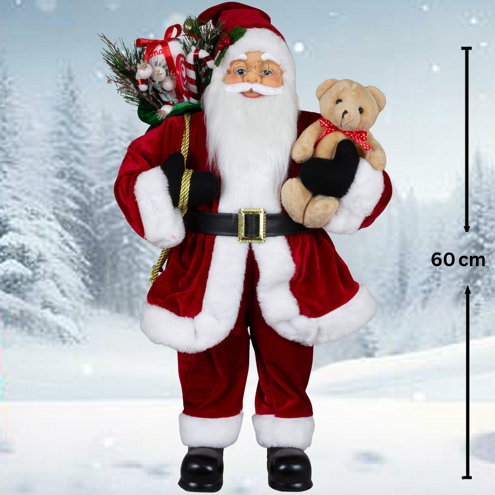 Weihnachtsmann 60cm Sander