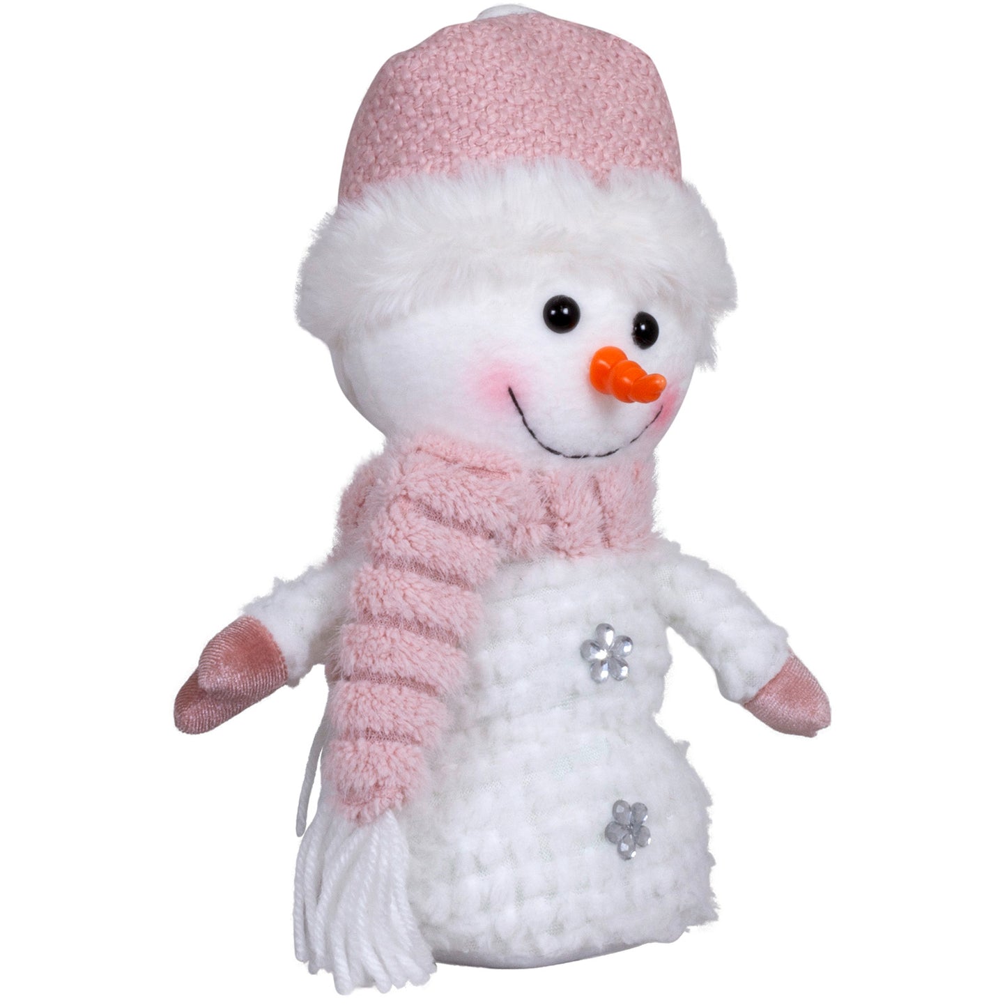 Schneemann 26cm (38cm) stehend, Pärchen, 2 Stück