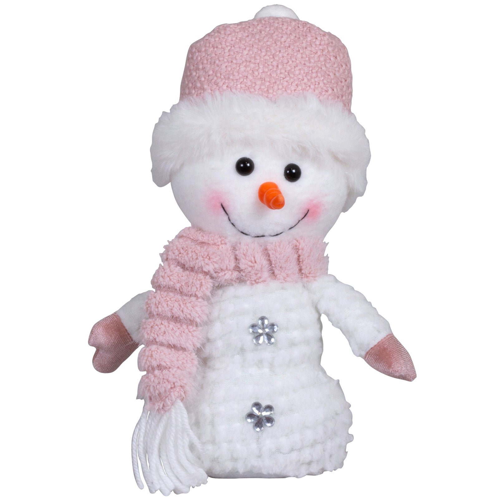 Schneemann 26cm (38cm) stehend, Pärchen, 2 Stück