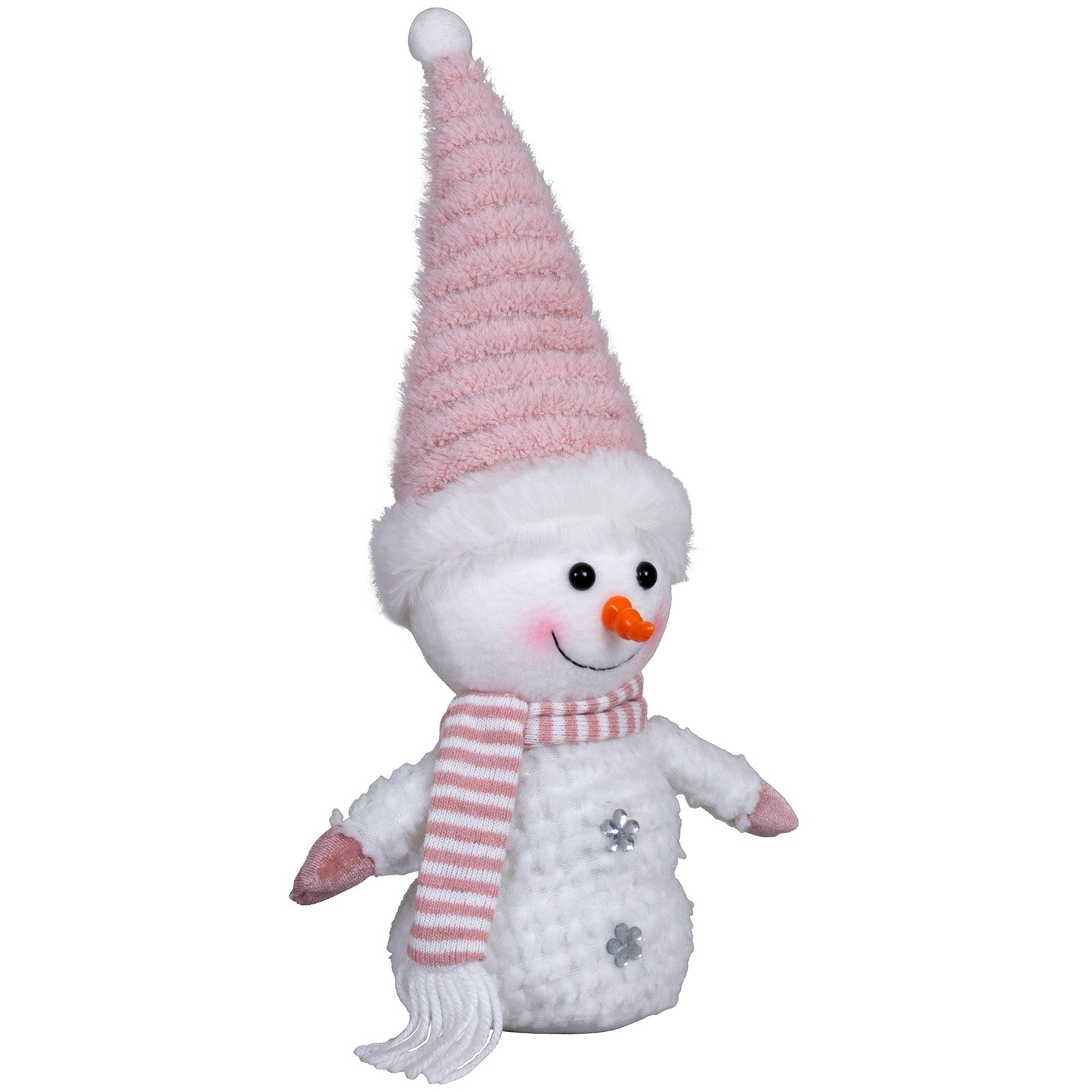 Schneemann 26cm (38cm) stehend, Pärchen, 2 Stück