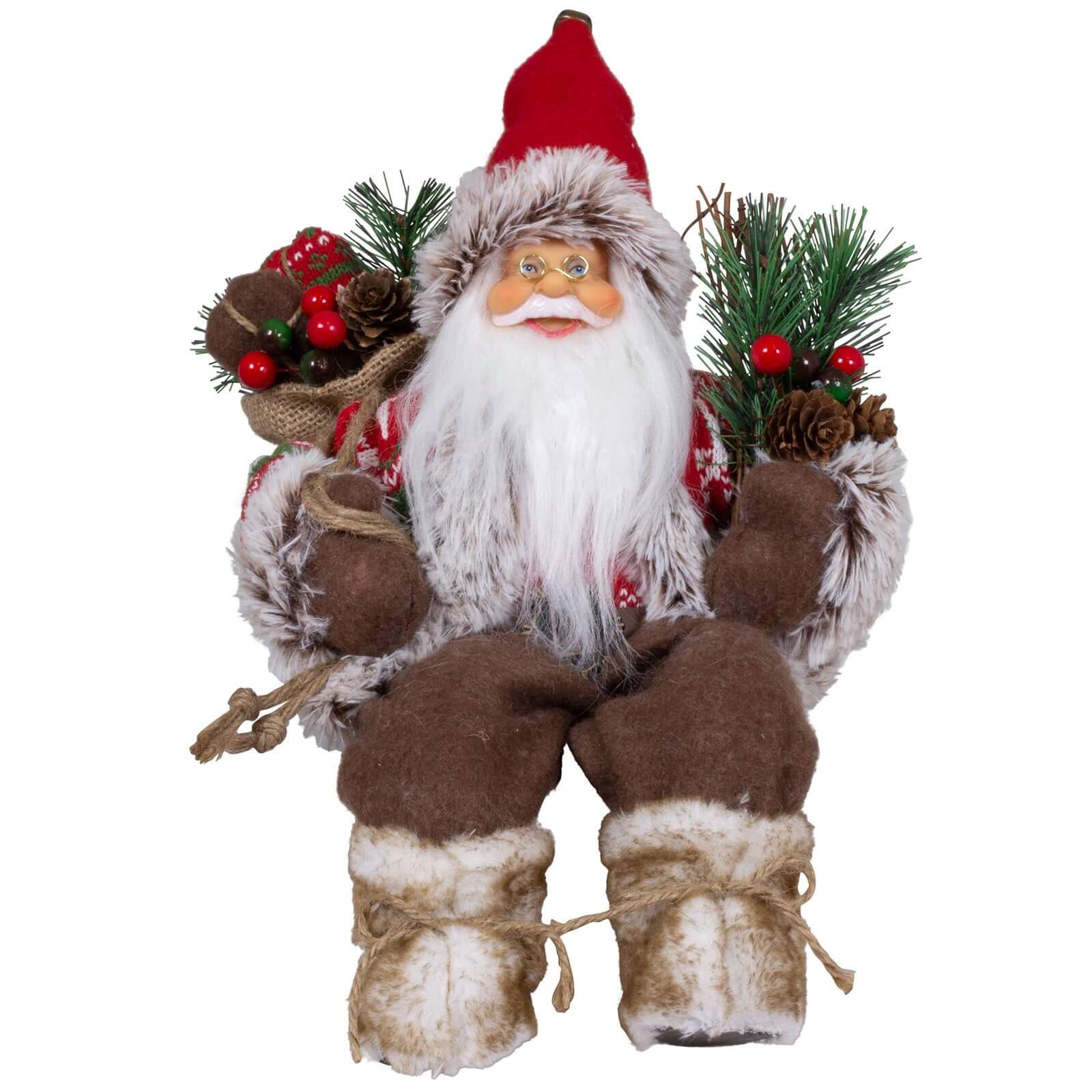 Weihnachtsmann 30cm Magnus Kantenhocker