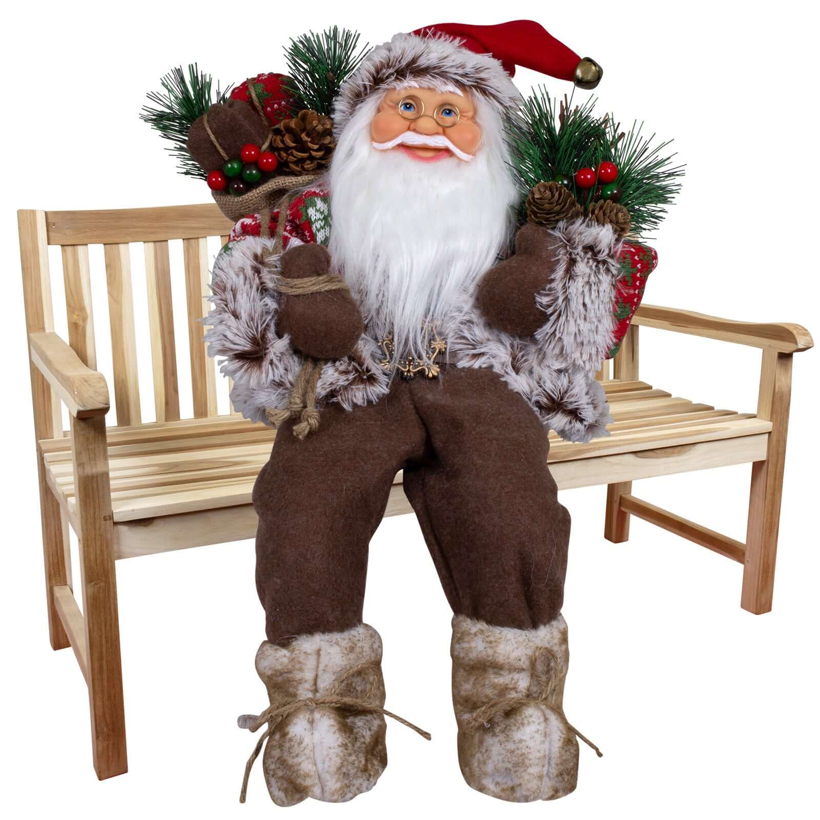Weihnachtsmann 45cm Magnus Kantenhocker