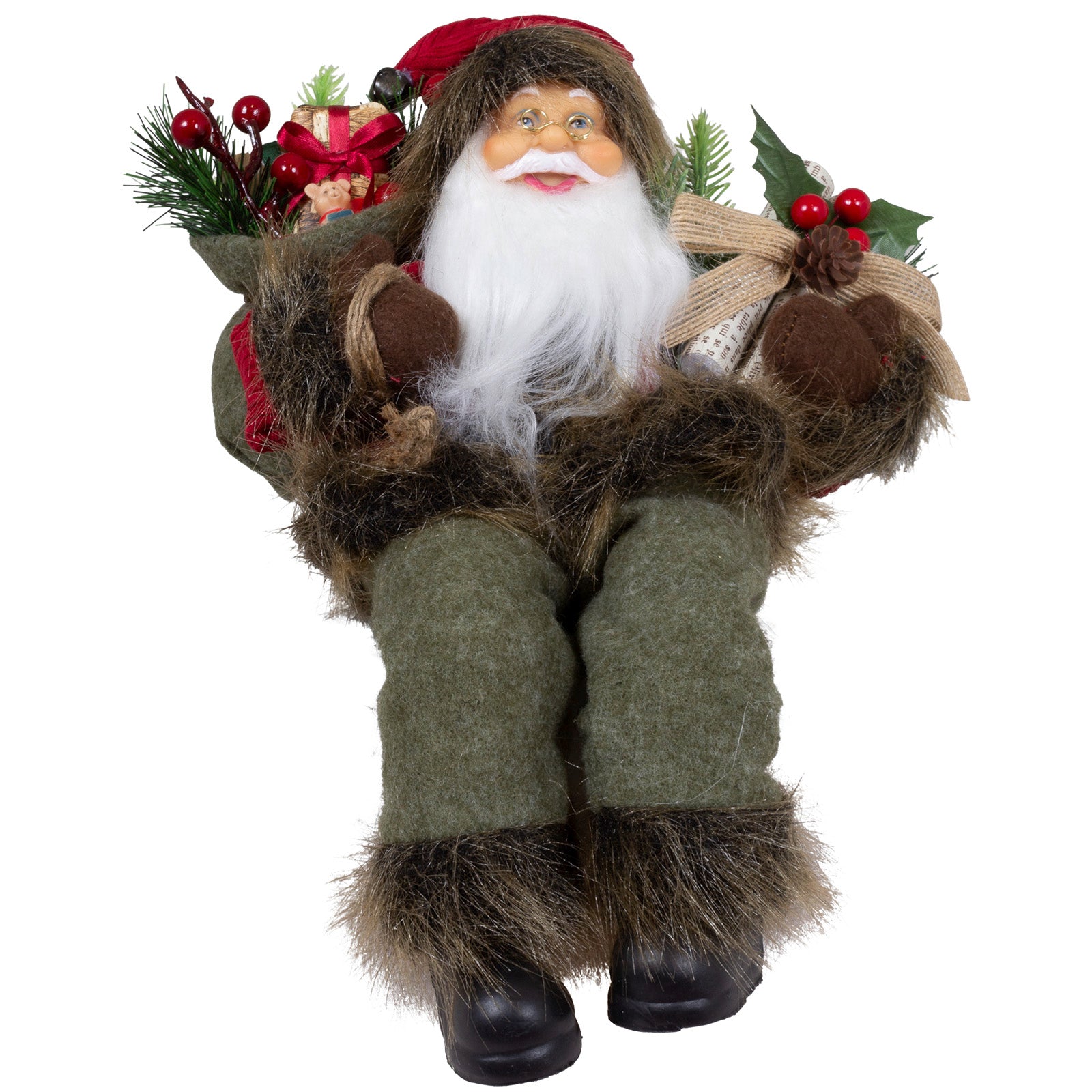 Weihnachtsmann 30cm Viktor Kantenhocker