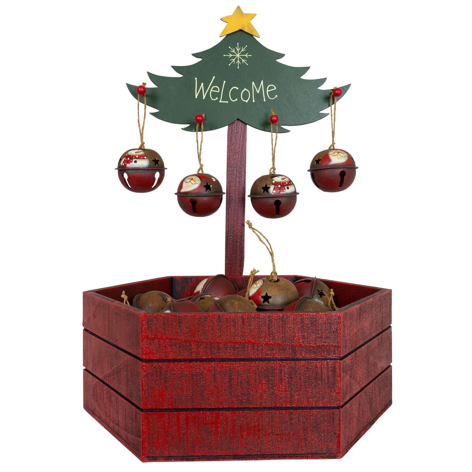 Baumschmuck 49-teilig - Glocken mit Motiv 7cm