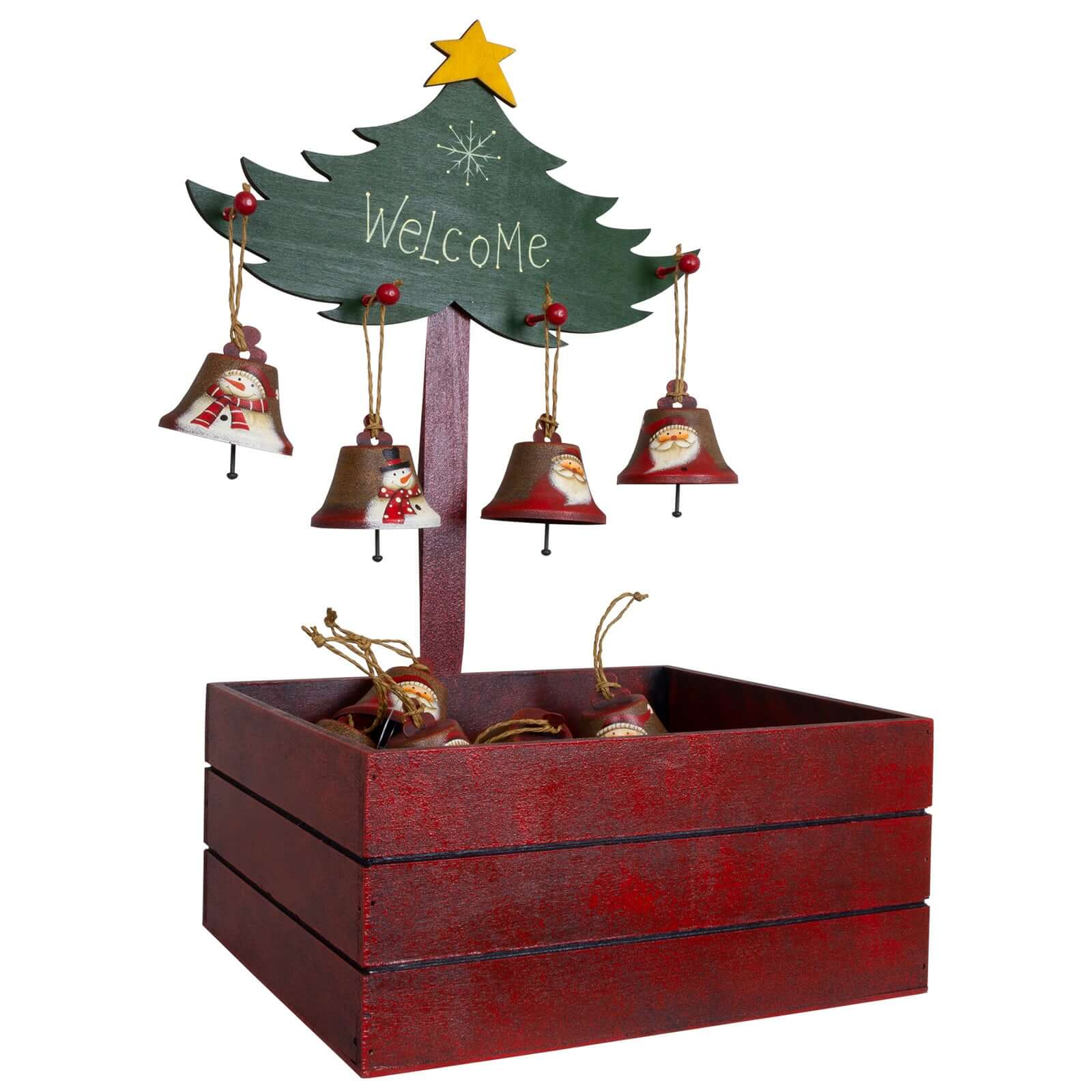 Baumschmuck 49-teilig - Glocken mit Motiv 7cm