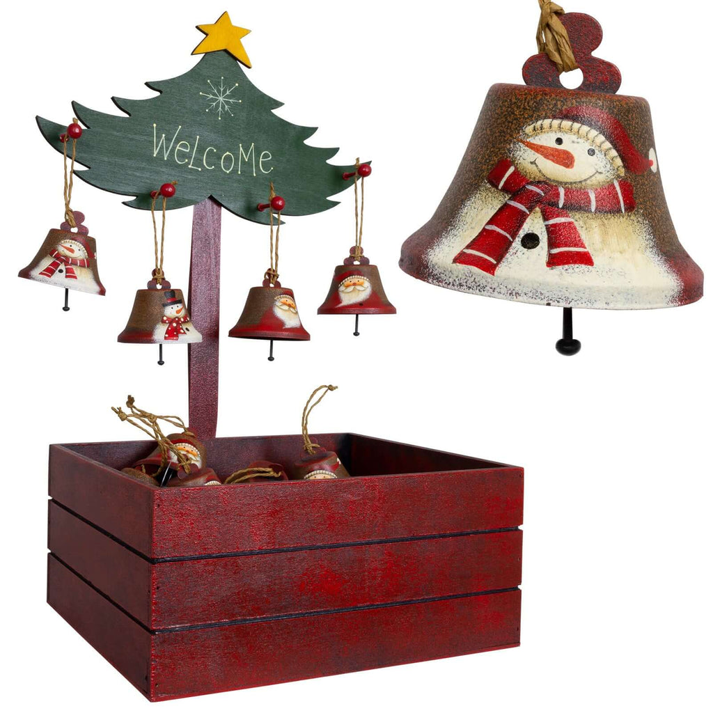 Baumschmuck 49-teilig - Glocken mit Motiv 7cm