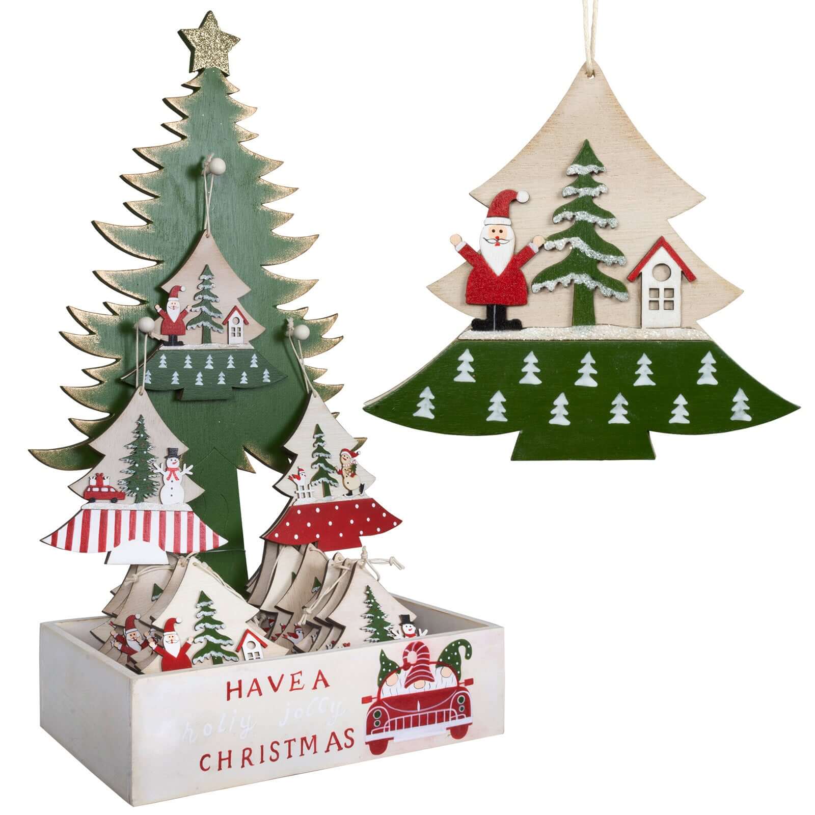 Baumschmuck 25-teilig - Weihnachtsbaum 11cm