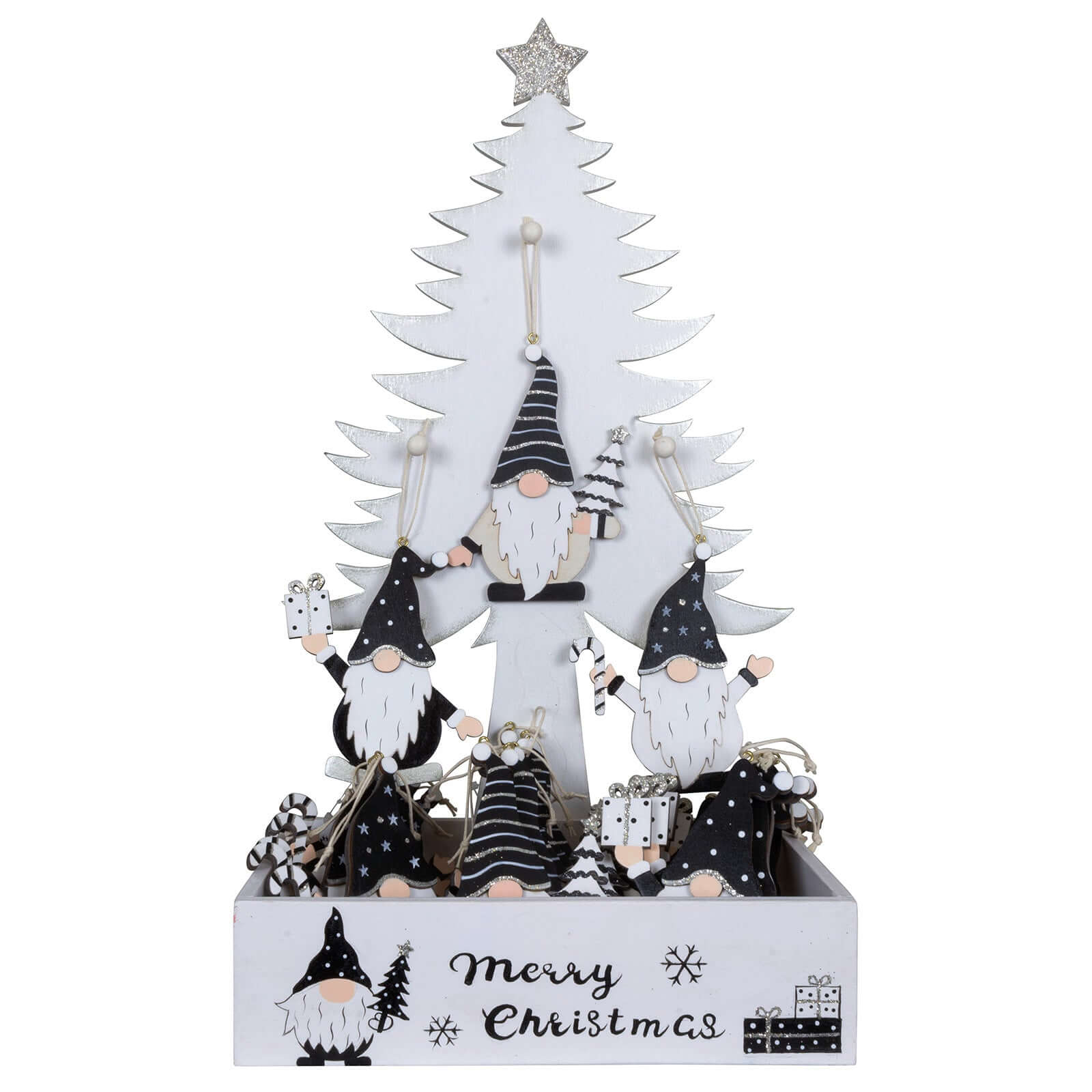 Baumschmuck 25-teilig - Wichtel 12cm