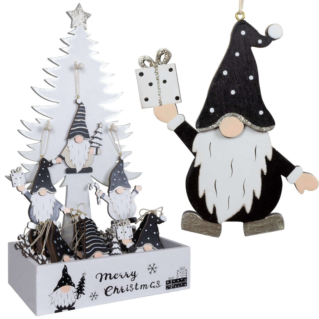 Baumschmuck 25-teilig - Wichtel 12cm