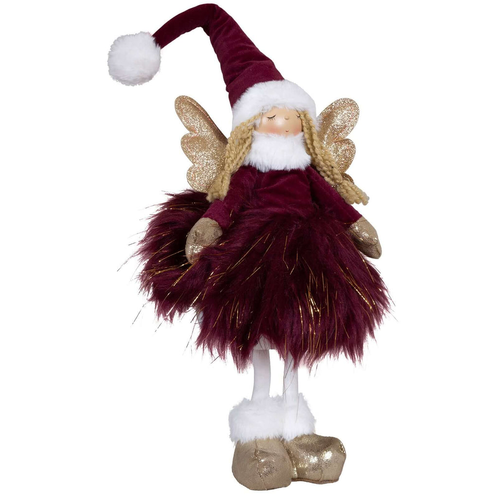 Dekofigur Engel mit LED 38cm (52cm), stehend