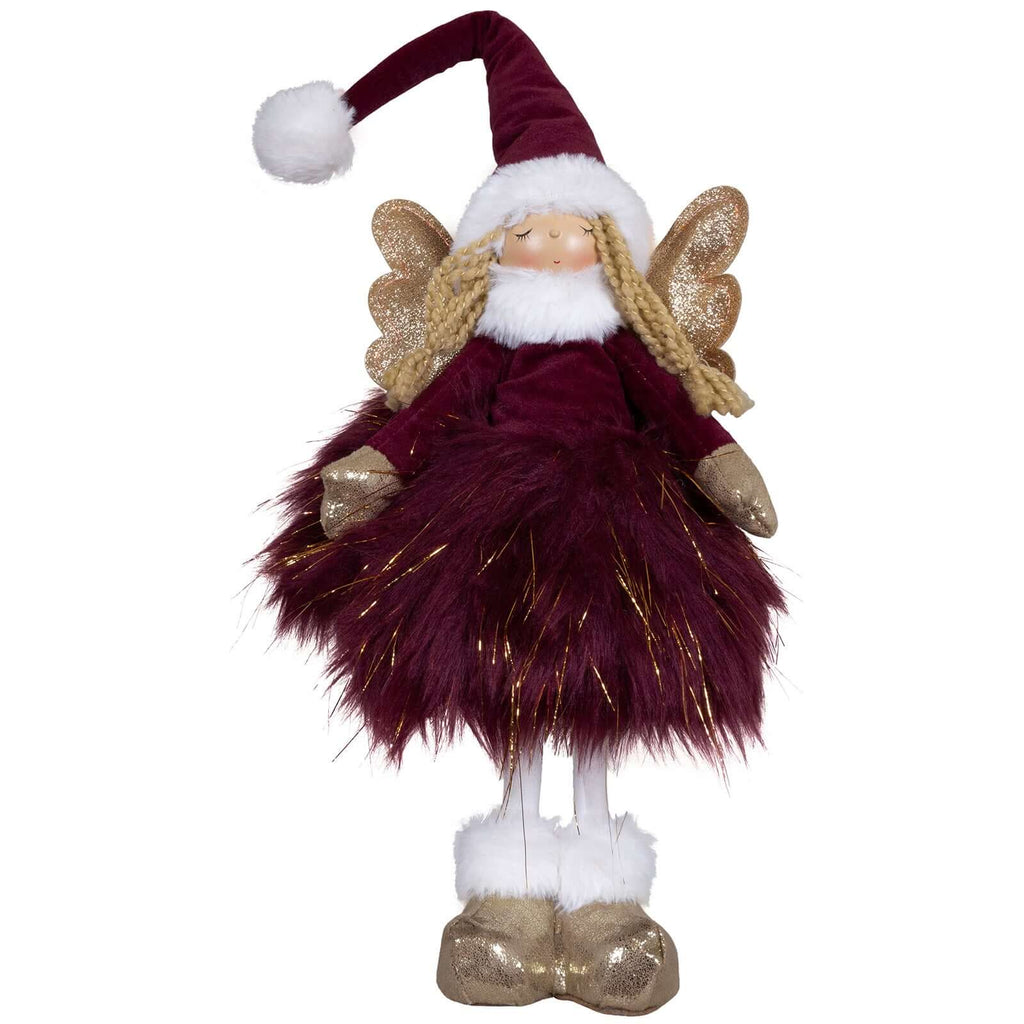 Dekofigur Engel mit LED 38cm (52cm), stehend